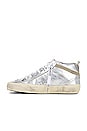 view 5 of 6 ZAPATILLA DEPORTIVA MID STAR in Silver & Taupe