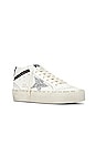 view 2 of 6 Hi Mid Star Sneaker in White, Silver, & Brown