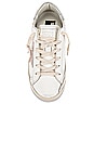 view 4 of 6 Super Star Sneaker in White, Silver, & Platinum