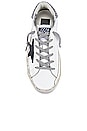 view 4 of 6 Hi Star Sneaker in White, Black, & Silver