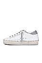 view 5 of 6 Hi Star Sneaker in White, Black, & Silver