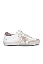 view 1 of 6 ZAPATILLA DEPORTIVA SUPER STAR in White, Beige, & Light Brown