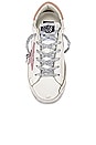 view 4 of 6 Super Star Sneaker in Optic White, Antique Pink, & Nougat