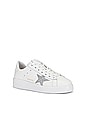 view 2 of 6 Pure Star Sneaker in White & Silver