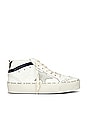 view 1 of 6 Hi Mid Star Sneaker in White, Ice, Blue, & Silver