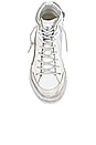 view 4 of 6 Slide Penstar Sneaker in White, Silver, Light Blue, & Ice
