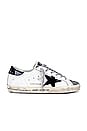 view 1 of 6 SNEAKERS SUPER STAR in White, Black, & Silver