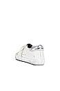 view 3 of 6 Super Star Sneaker in White & Silver