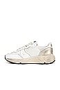 view 5 of 6 Running Sneaker in White, Orchid Hush, & Platinum