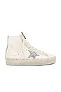 view 1 of 6 Hi Francy Sneaker in White, Ice, & Silver