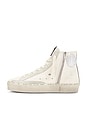 view 5 of 6 Hi Francy Sneaker in White, Ice, & Silver