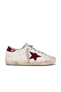 view 1 of 6 ZAPATILLA DEPORTIVA SUPER STAR in White, Red, & Ice