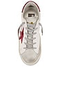 view 4 of 6 Super Star Sneaker in White, Red, & Ice