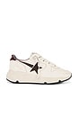 view 1 of 6 ZAPATILLA DEPORTIVA RUNNING in White & Bordeaux