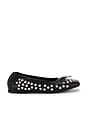 view 1 of 5 Amy Flat in Black & Silver