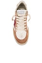 view 4 of 6 Ballstar Sneaker in White, Red, & Pink
