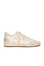 view 1 of 6 Ballstar Sneaker in Eggnog & White
