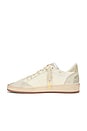 view 5 of 6 Ballstar Sneaker in Eggnog & White