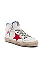 view 2 of 6 SNEAKERS 2.12 in White Leather & Black Star