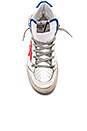 view 4 of 6 SNEAKERS 2.12 in White Leather & Black Star