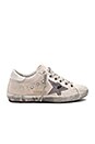 view 1 of 6 Superstar Sneaker in White Drill & Silver Star