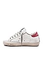view 5 of 6 SNEAKERS SUPERSTAR in White & Rose Glitter