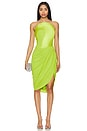 view 1 of 3 The Whirl Dress in Neon Green