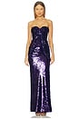 view 1 of 4 x REVOLVE X Revolve Azure Pailllet? Gown in Electric Blue