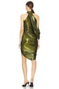view 3 of 3 The Cleopatra Dress in Stellar Green