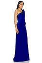 view 2 of 4 The Sculpted Wave Gown in Electric Blue
