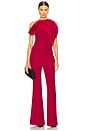 view 5 of 6 Classic Flared Trouser in Fuchsia
