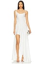 view 1 of 4 The Eclipse Floorlength Dress in Ivory