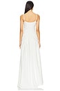 view 3 of 4 The Eclipse Floorlength Dress in Ivory