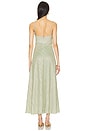 view 3 of 4 The Relic Dress in Sage, Gold & Silver