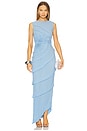 view 2 of 4 Opal Dress Floor Length in Pale Blue