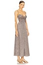 view 2 of 4 Relic Dress in Copper Gold Silver Sparkle