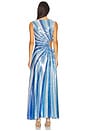 view 4 of 5 Spectrum Dress Floorlength in Blue Sunray