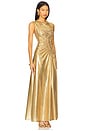 view 3 of 6 Scope Dress Floorlength in Gold
