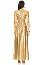 view 5 of 6 Scope Dress Floorlength in Gold