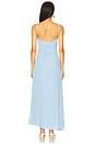 view 3 of 3 The Tide Floorlength Dress in Pale Blue