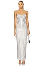 view 1 of 4 Sphere Dress in Silver