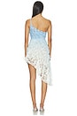 view 3 of 4 Utopia Lace Dress in Ombre Blue