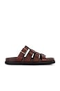 view 1 of 5 Fisherman Sandal in Dark Tan