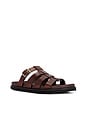 view 2 of 5 Fisherman Sandal in Dark Tan