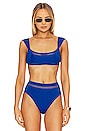 view 1 of 4 Tabitha Bikini Top in Cobalt