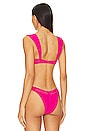 view 3 of 4 Tabitha Bikini Top in Fuchsia