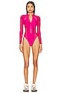 view 1 of 3 Riley Surfsuit in Fuchsia