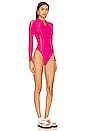 view 2 of 3 Riley Surfsuit in Fuchsia