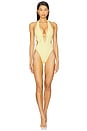 view 1 of 4 Megan One Piece Swimsuit in Butter