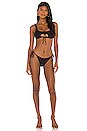 view 4 of 4 BAS DE MAILLOT DE BAIN KIRA in Black